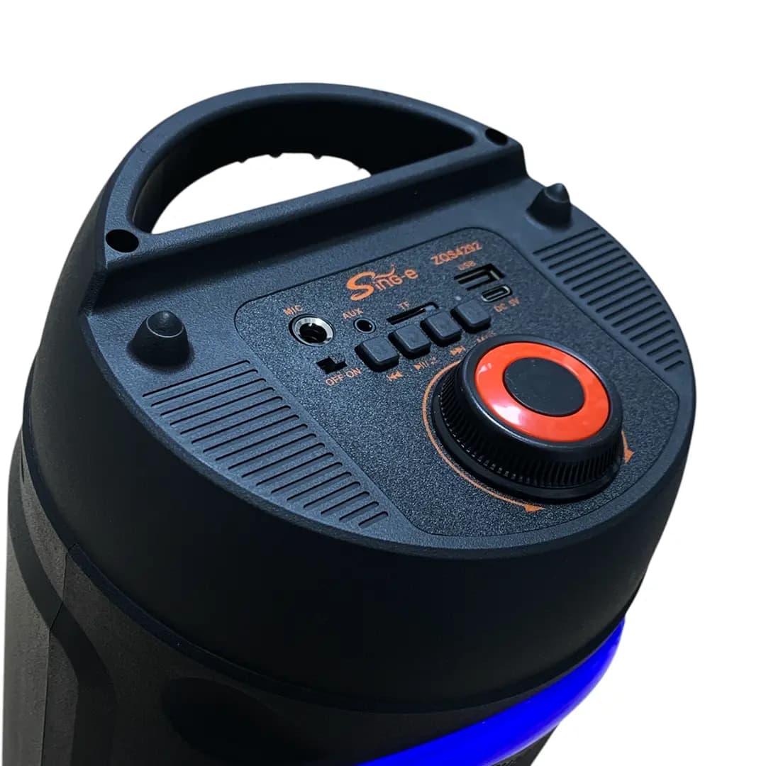 اسپیکر بلوتوثی قابل حمل مدل SING-e ZQS-4292 — تصویر ۴