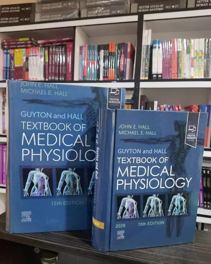 کتاب Guyton and Hall Textbook of Medical Physiology (سایز رحلی) — تصویر ۲