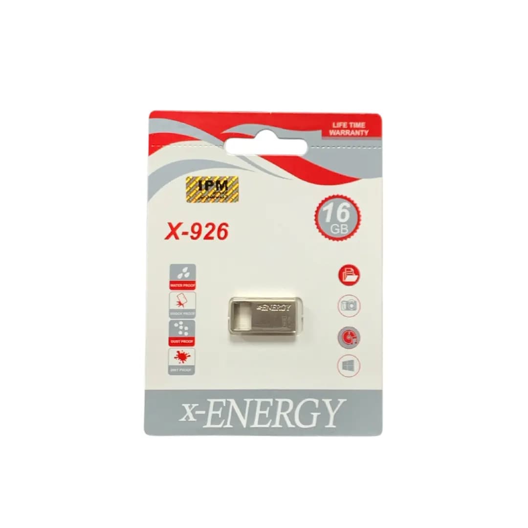 فلش مموری ایکس انرژِی مدل X-ENERGY X-926 16GB USB2.0 باظرفیت 16گیگابایت — تصویر ۲