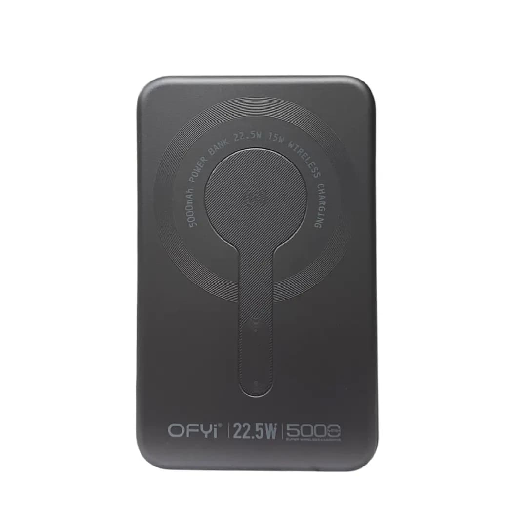 پاوربانک وایرلس مدل OFYI PB-07 باظرفیت 5000 میلی آمپر