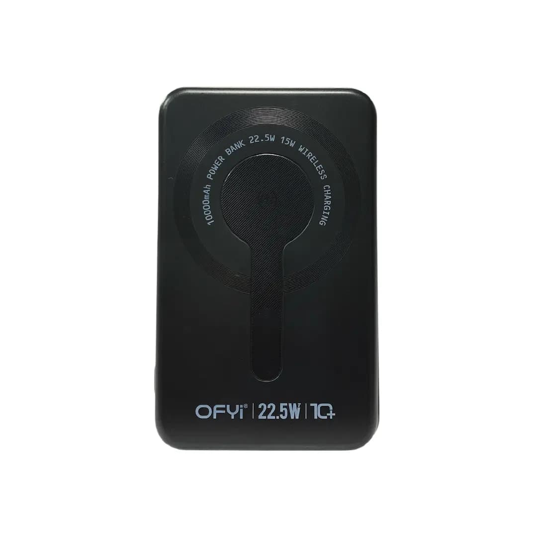 پاوربانک وایرلس 10000 میلی آمپر مدل OFYI PB-08 22.5W 10000MAH