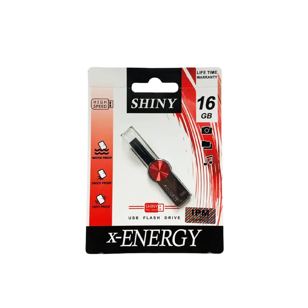 فلش مموری ایکس انرژی مدل X-ENERGY SHINY 16GB باظرفیت 16گیگابایت — تصویر ۲