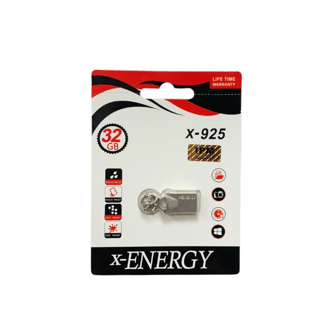 فلش مموری ایکس انرژی مدل X-ENERGY X-925 32GB USB2.0 باظرفیت 32گیگابایت — تصویر ۲