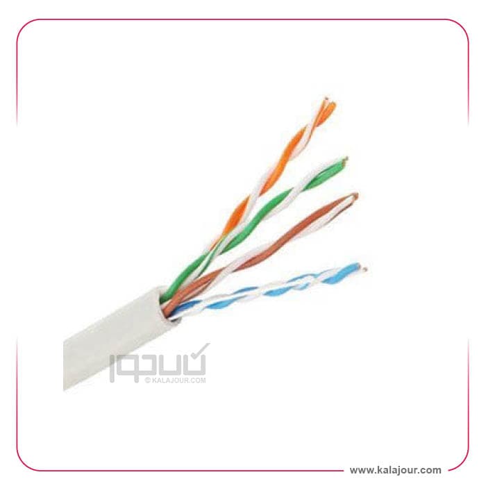 کابل مخابراتی 2 زوجی زمینی CCA فویلدار 0/6*2*100 پارس صنعت