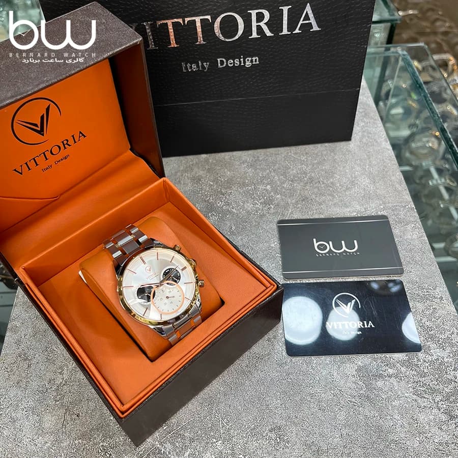ساعت مچی ویتوریا مردانه مدل Vittoria VT3335-1 — تصویر ۴
