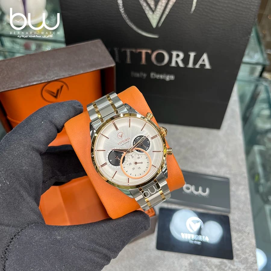 ساعت مچی ویتوریا مردانه مدل Vittoria VT3335-1 — تصویر ۲