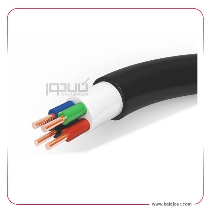 کابل زمینی 6*4 مفتول مسی پارس صنعت — تصویر ۴