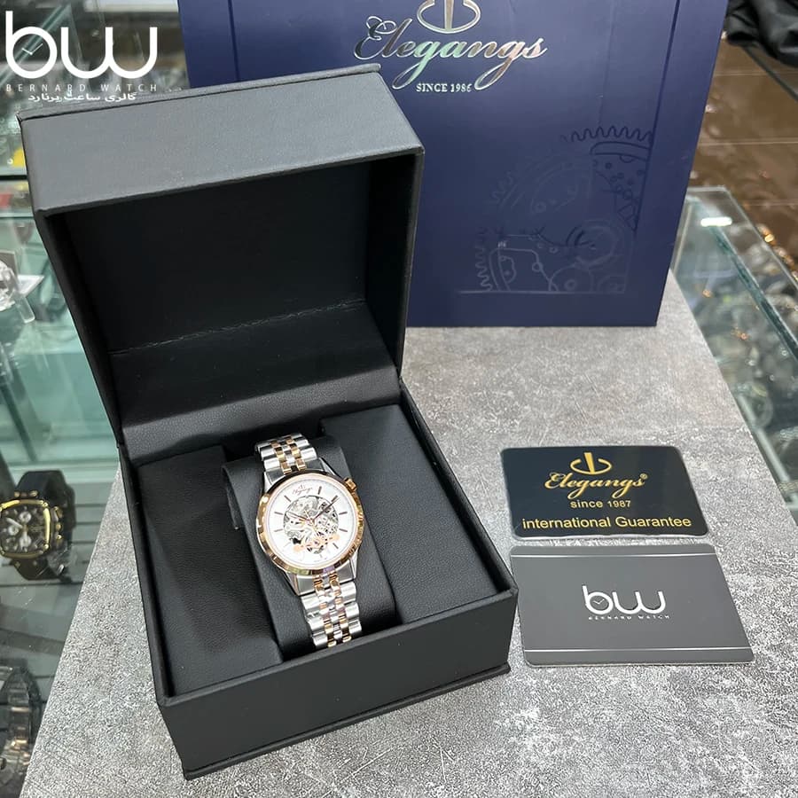ساعت مچی الگنگس زنانه مدل Elegangs SA8311-702 — تصویر ۸