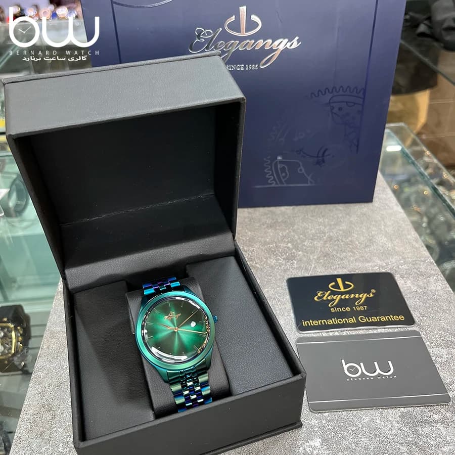 ساعت مچی الگنگس مردانه مدل Elegangs SP8196-808 — تصویر ۴