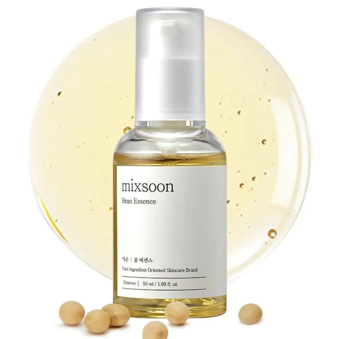 سرم آبرسان و لایه‌بردار ملایم میکسون | Mixsoon Bean Essence