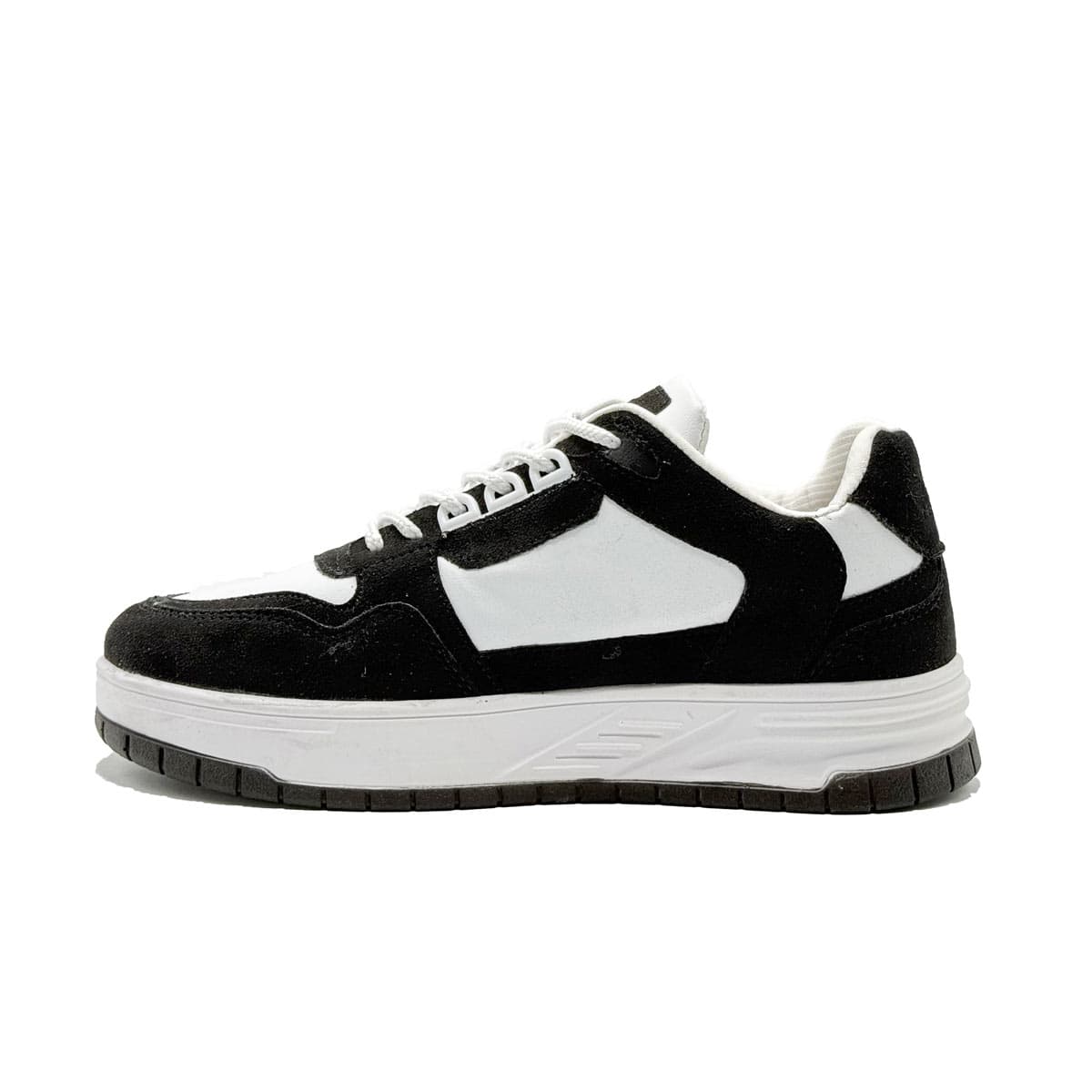 ونس مردانه مدل نیوبالانس NEW BALANCE مردانه و بزرگ‌پا مشکی سفید کد 57904 — تصویر ۲