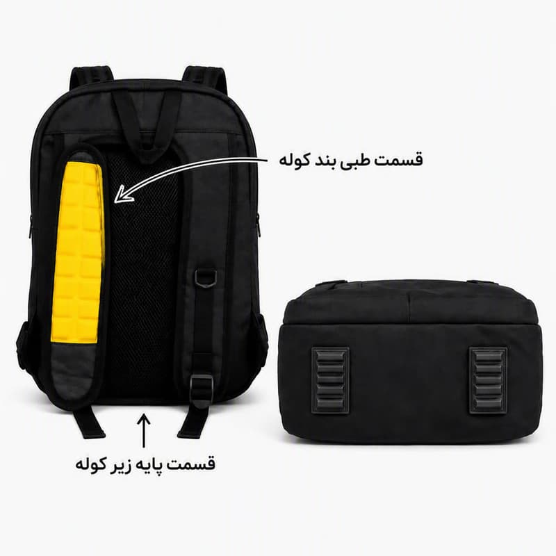 کوله پشتی مدرسه مدل an03 — تصویر ۴