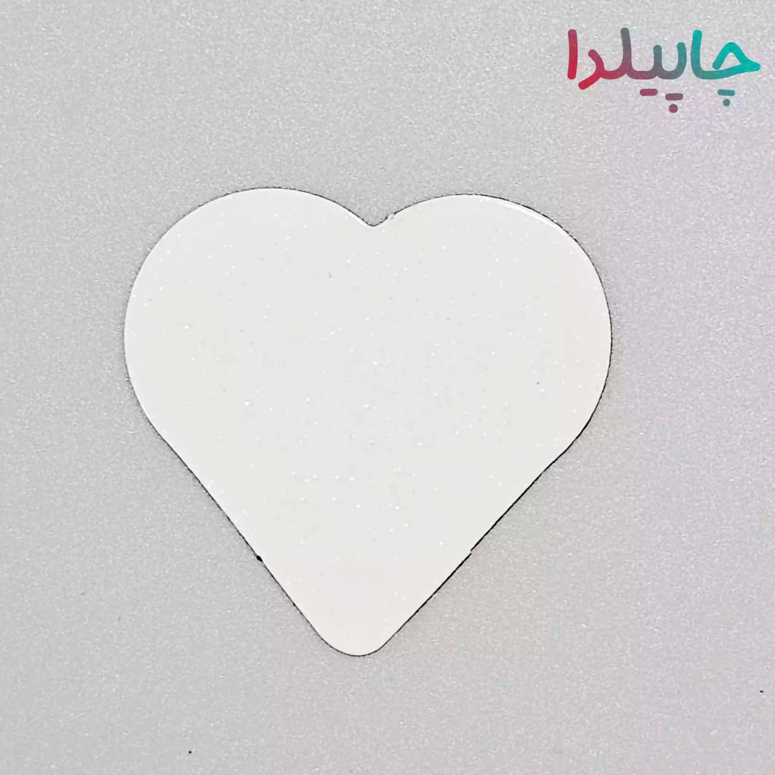 مگنت یخچال قلبی 4 سانت با چاپ عکس دلخواه — تصویر ۳