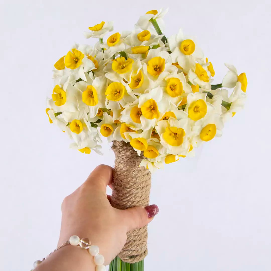 دسته گل نرگس کد 6330