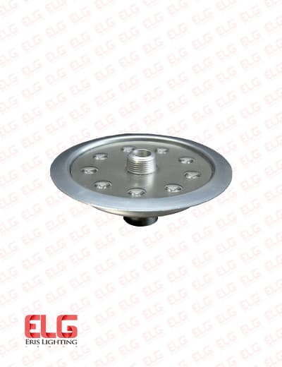 چراغ فواره ای 9 وات ضد آب لوله 1/2 و 1 اینچ 12 ولت Emax