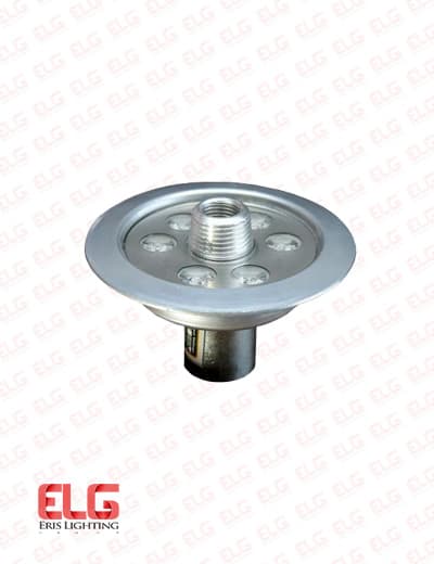 چراغ فواره ای 6 وات لوله 1/2 و 1 اینچ ضد آب 12 ولت Emax