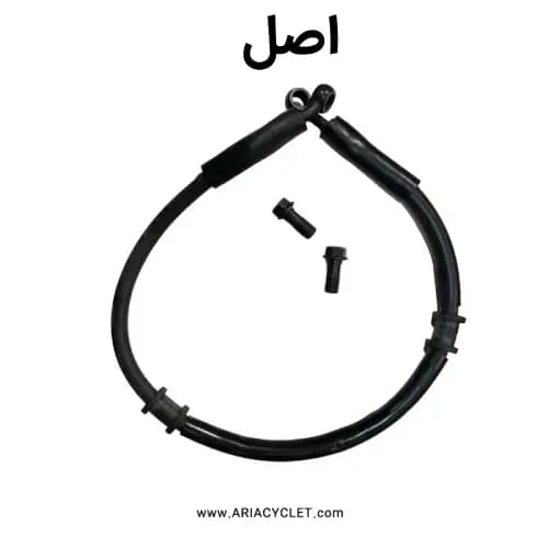 شلنگ ترمز عقب موتور آپاچی 150 160 180 — تصویر ۳