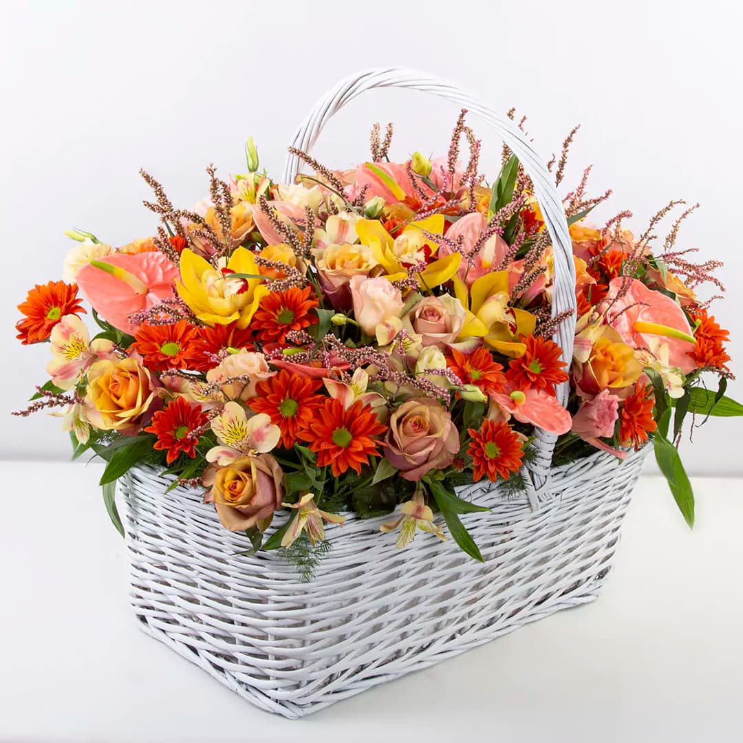 سبد گل هدیه کد 3490