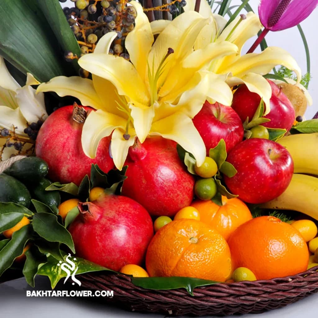 سبد گل یلدای شماره 6 — تصویر ۲