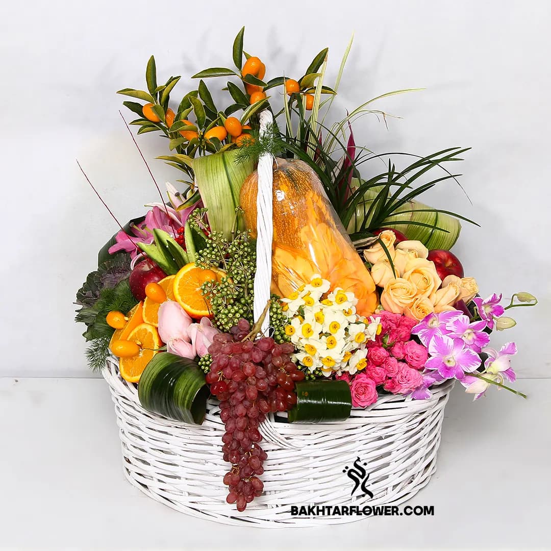 سبد گل یلدای شماره 10