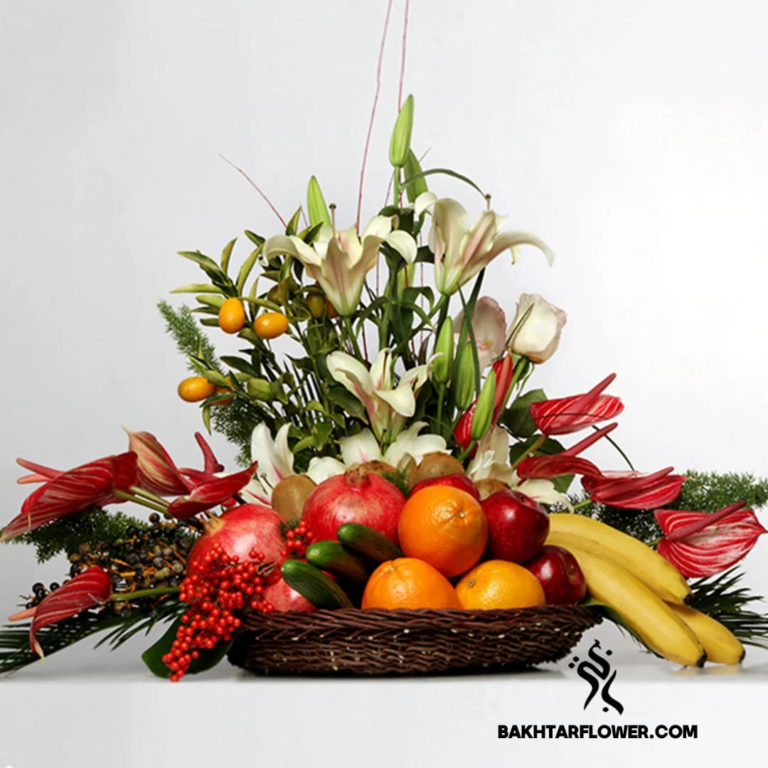سبد گل یلدای شماره 13