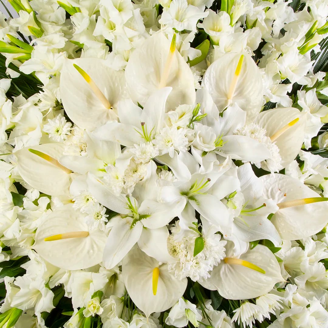 پایه گل ترحیم 1 طبقه کد 8330 — تصویر ۳