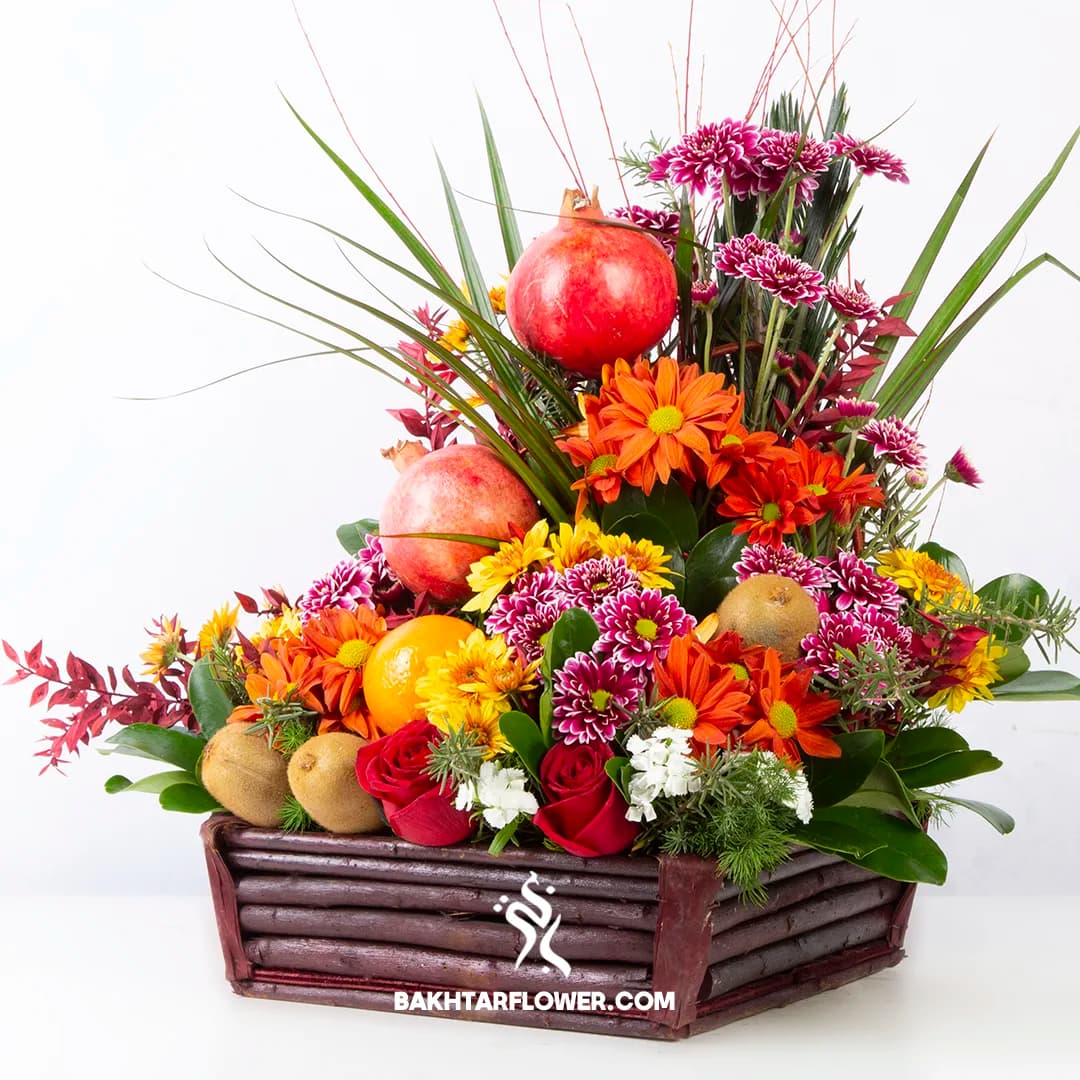 سبد گل یلدای شماره 21