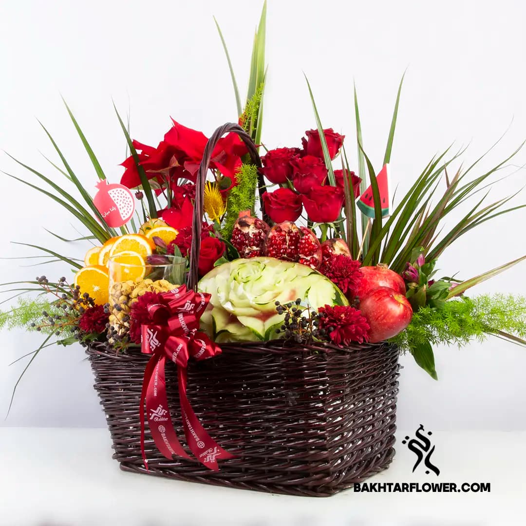 سبد گل یلدای شماره 22