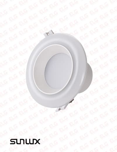 چراغ سقفی توکار 15 وات سان لوکس مدل D151R