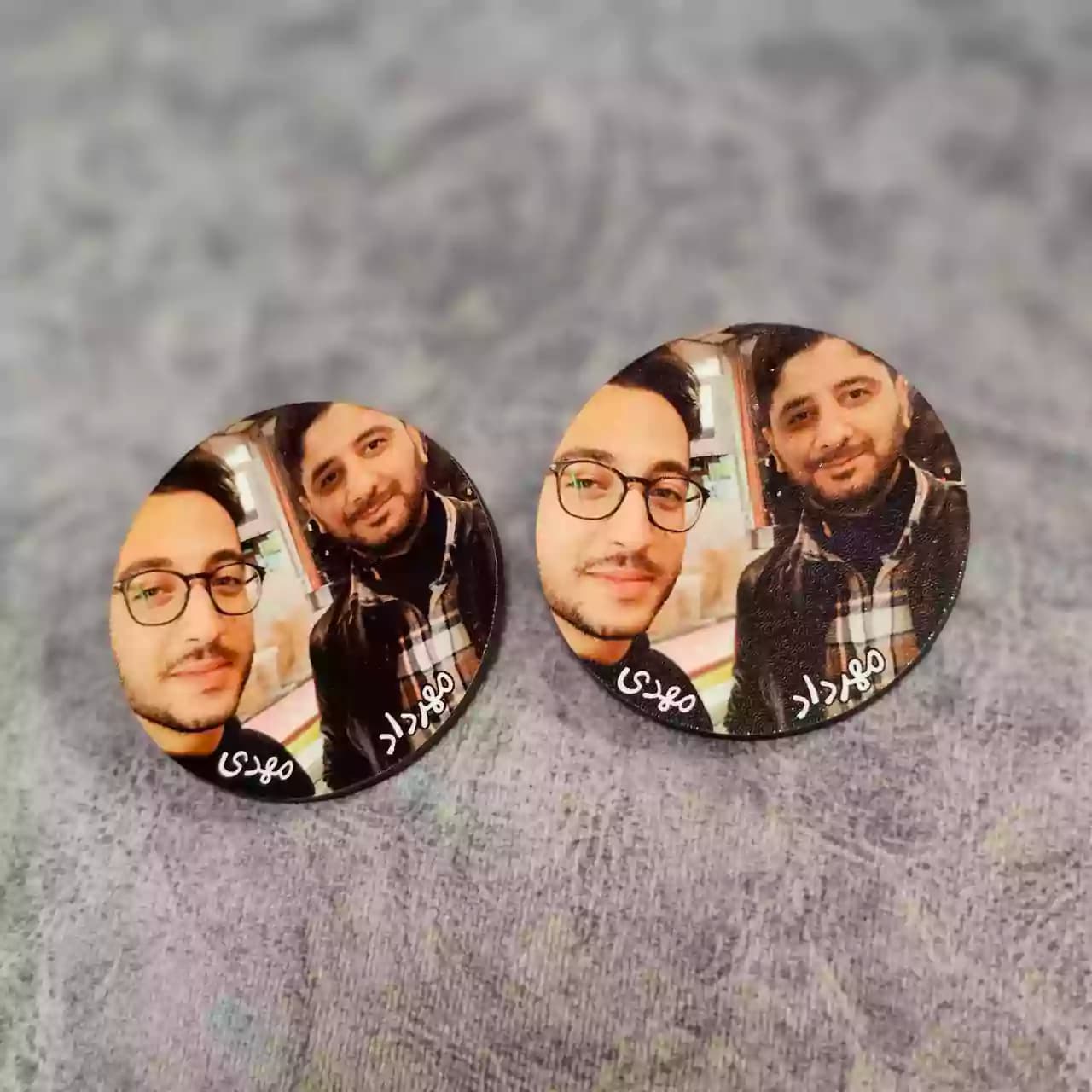 پیکسل چوبی با چاپ عکس دلخواه — تصویر ۳