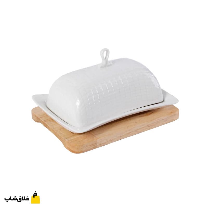 کره خوری سرامیک چوبی ریور طرح مستطیل کد 9439