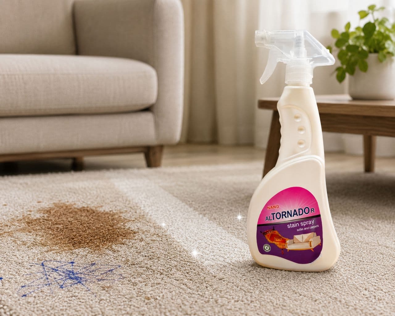 اسپری لکه بر فرش و مبل آلتورنادور 450ml