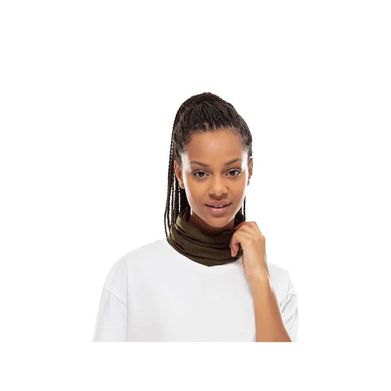 دستمال سر و گردن باف Buff COOLNET UV SOLID MILITARY — تصویر ۳