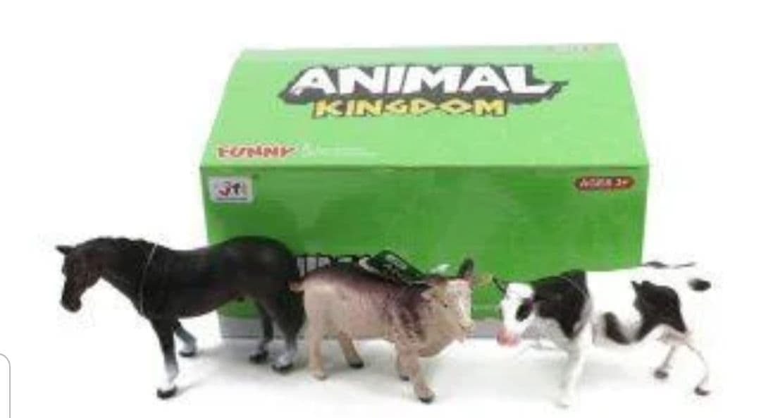 فیگور حیوانات اهلی مدل Animal Kingdom مجموعه 12 عددی