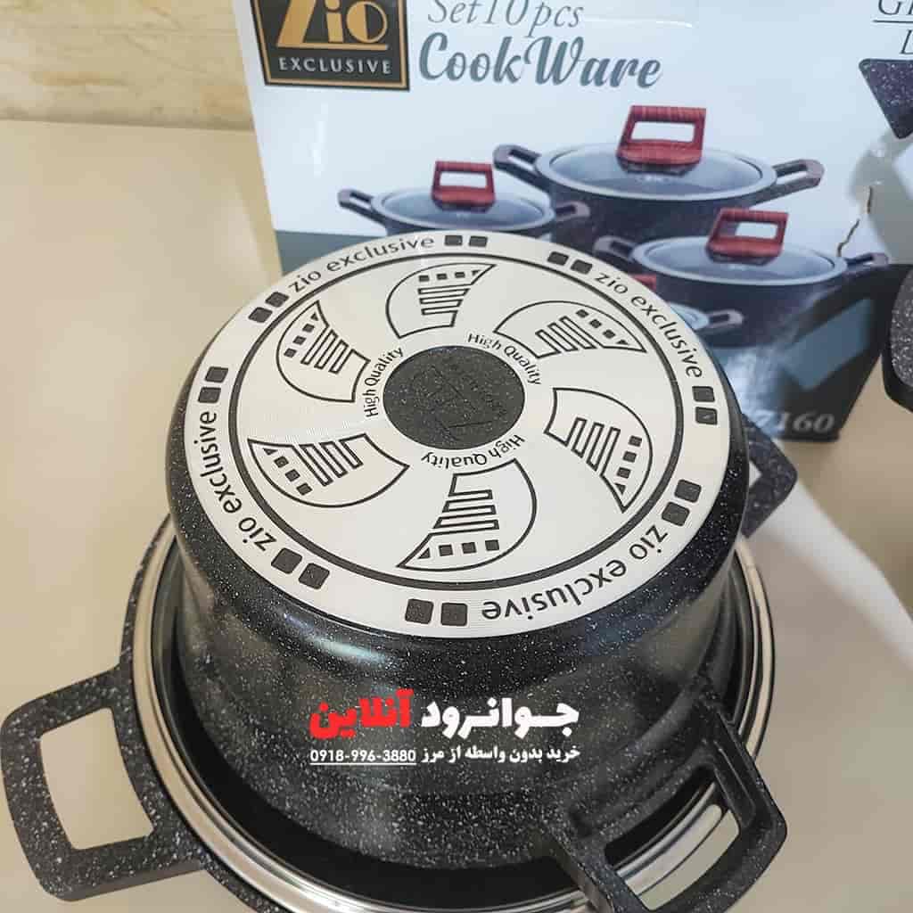 سرویس قابلمه زیو طرح سلطان Sultan Z-7160 کرایه در محل — تصویر ۳