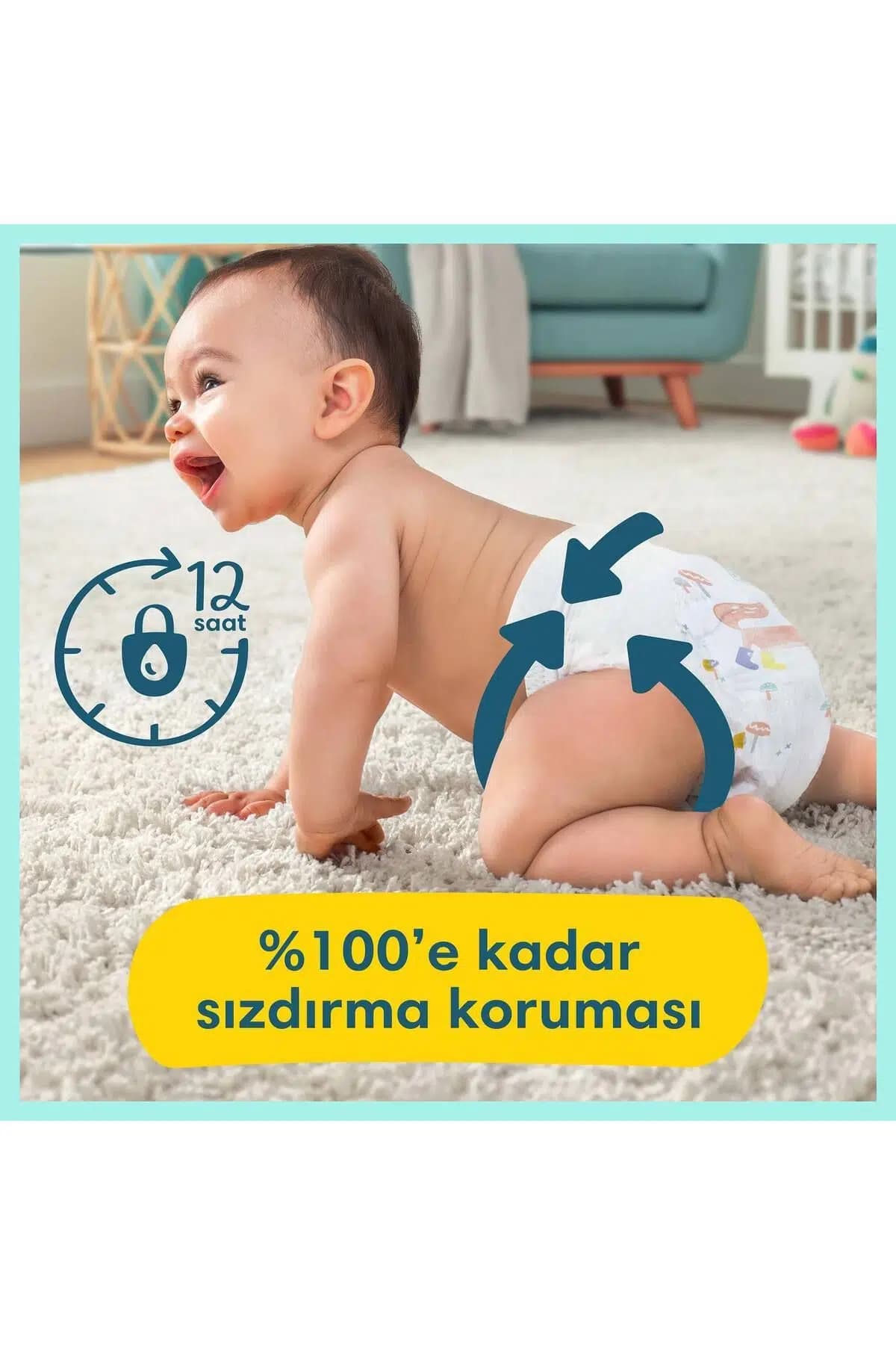پوشک پریما سفید سایز 7 بسته 30 عددی — تصویر ۵