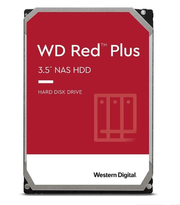 هارد دیسک اینترنال وسترن دیجیتال WD Red Plus ظرفیت 12 ترابایت