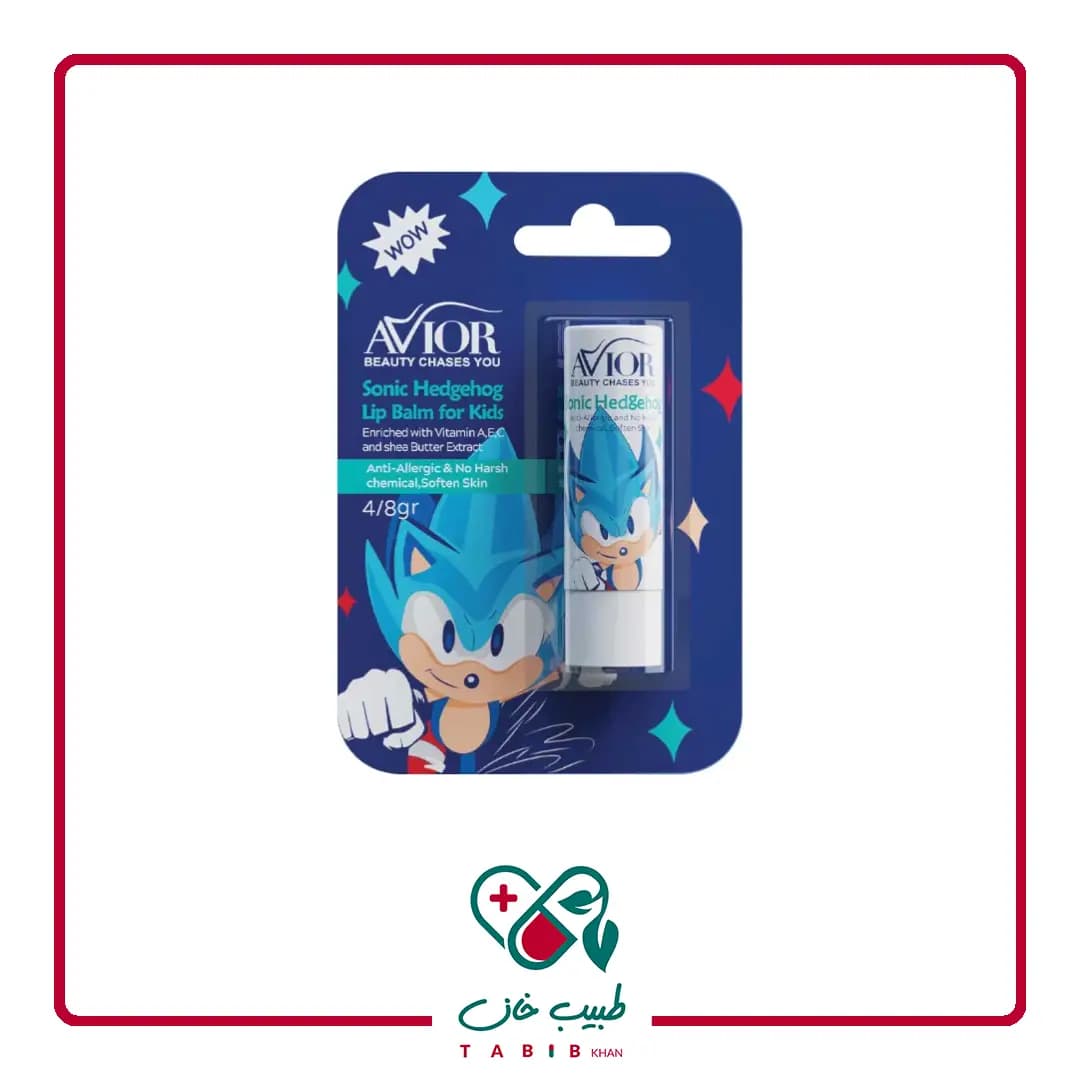 بالم لب کودک اویور مدل سونیک/Avior Baby Lip Balm Sonic Model