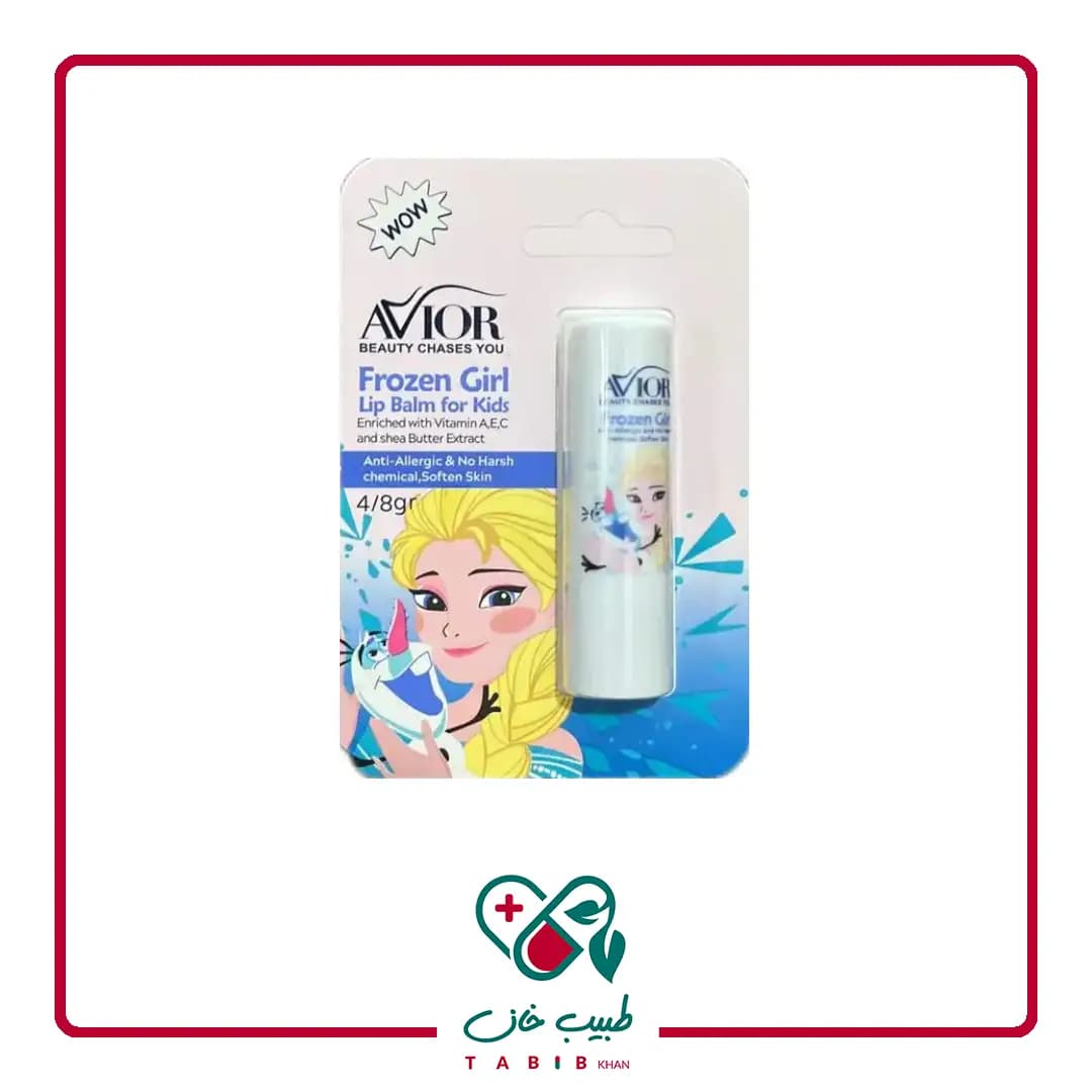 بالم لب کودک اویور مدل فروزن/Avior Baby Lip Balm Frozen Model