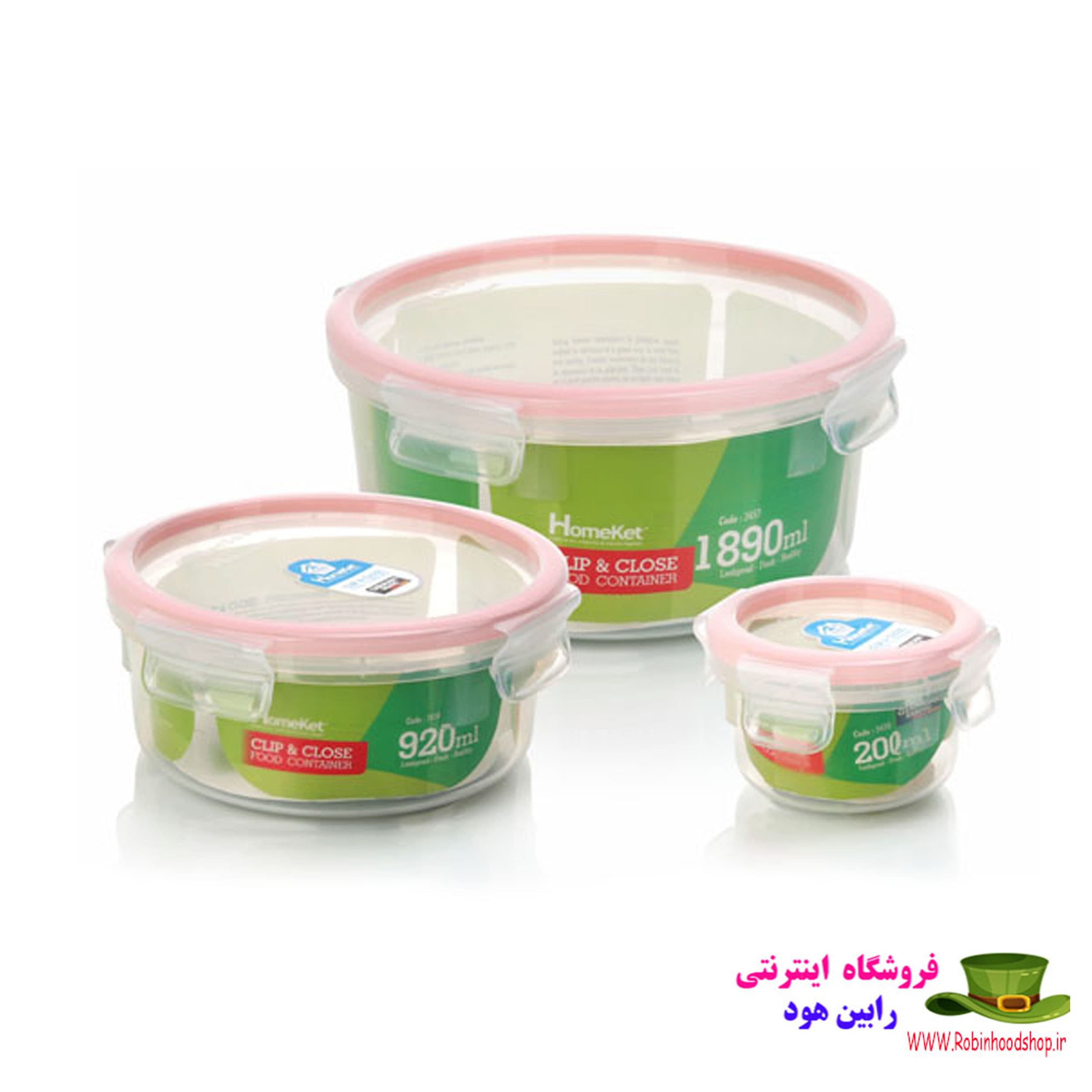 سرویس فریزری ۶ پارچه گرد