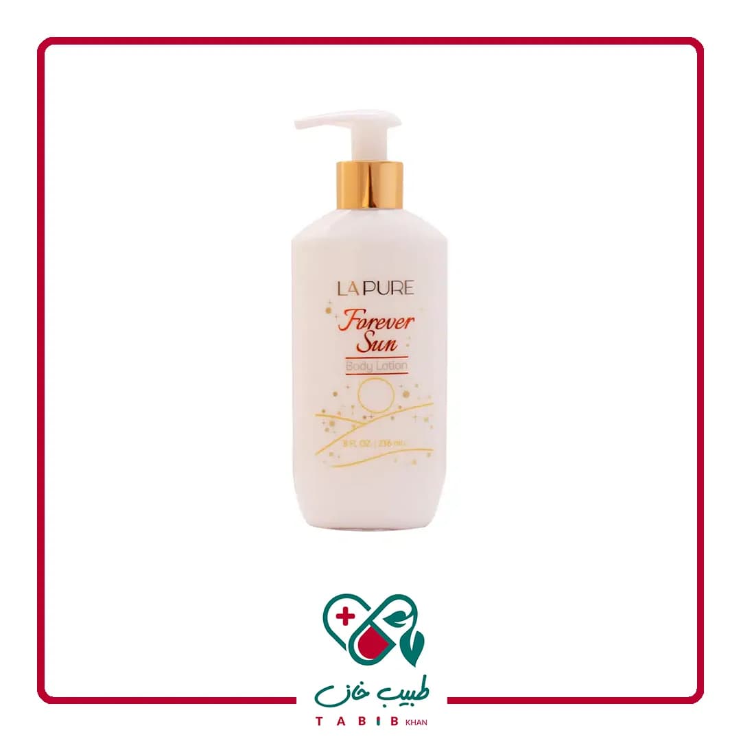 لوسیون بدن لپیور با رایحه ساحل آفتابی 236 میلی لیتر/Lapure Forever Sun Body Lotion 236 ml