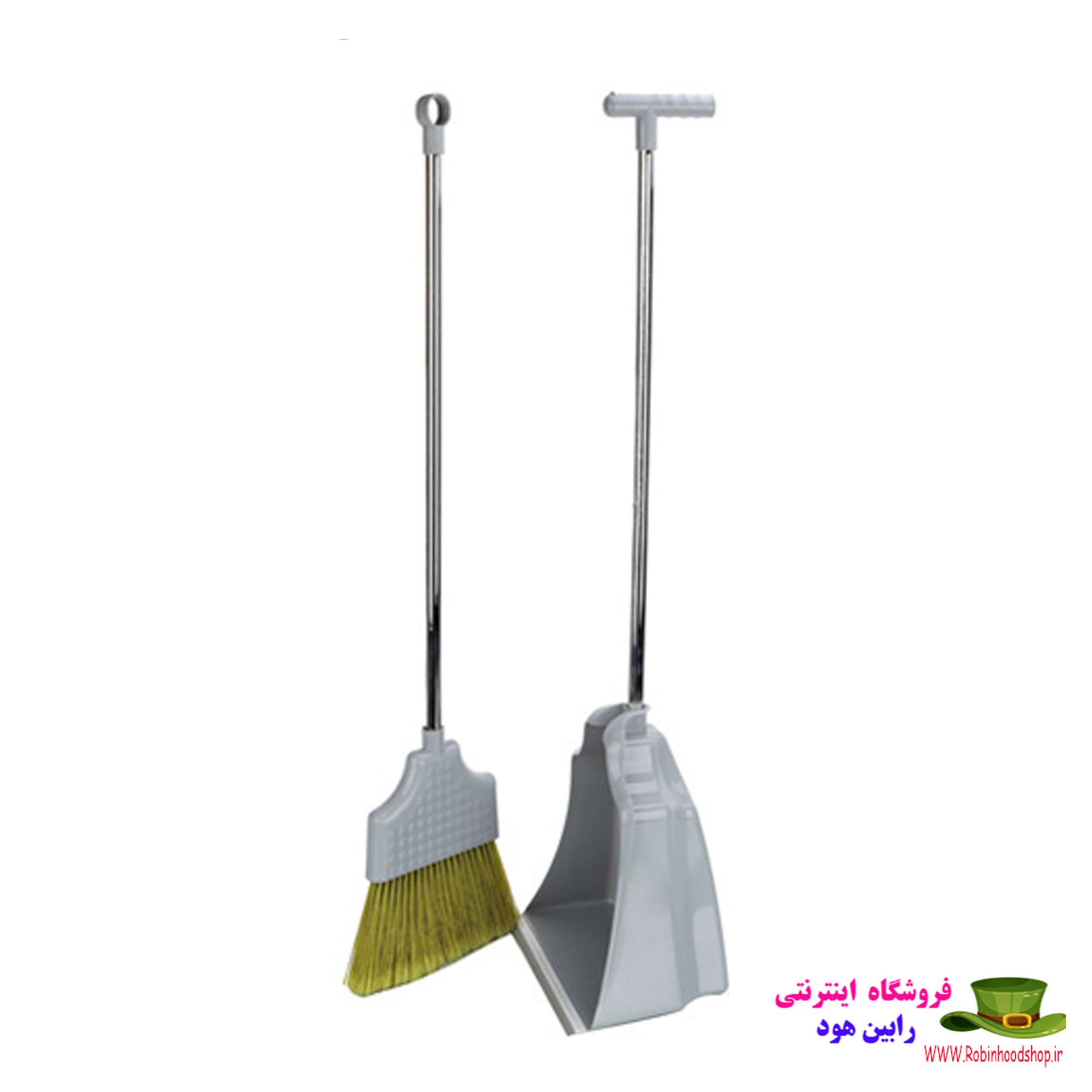 جارو خاک‌انداز دسته بلند مایا