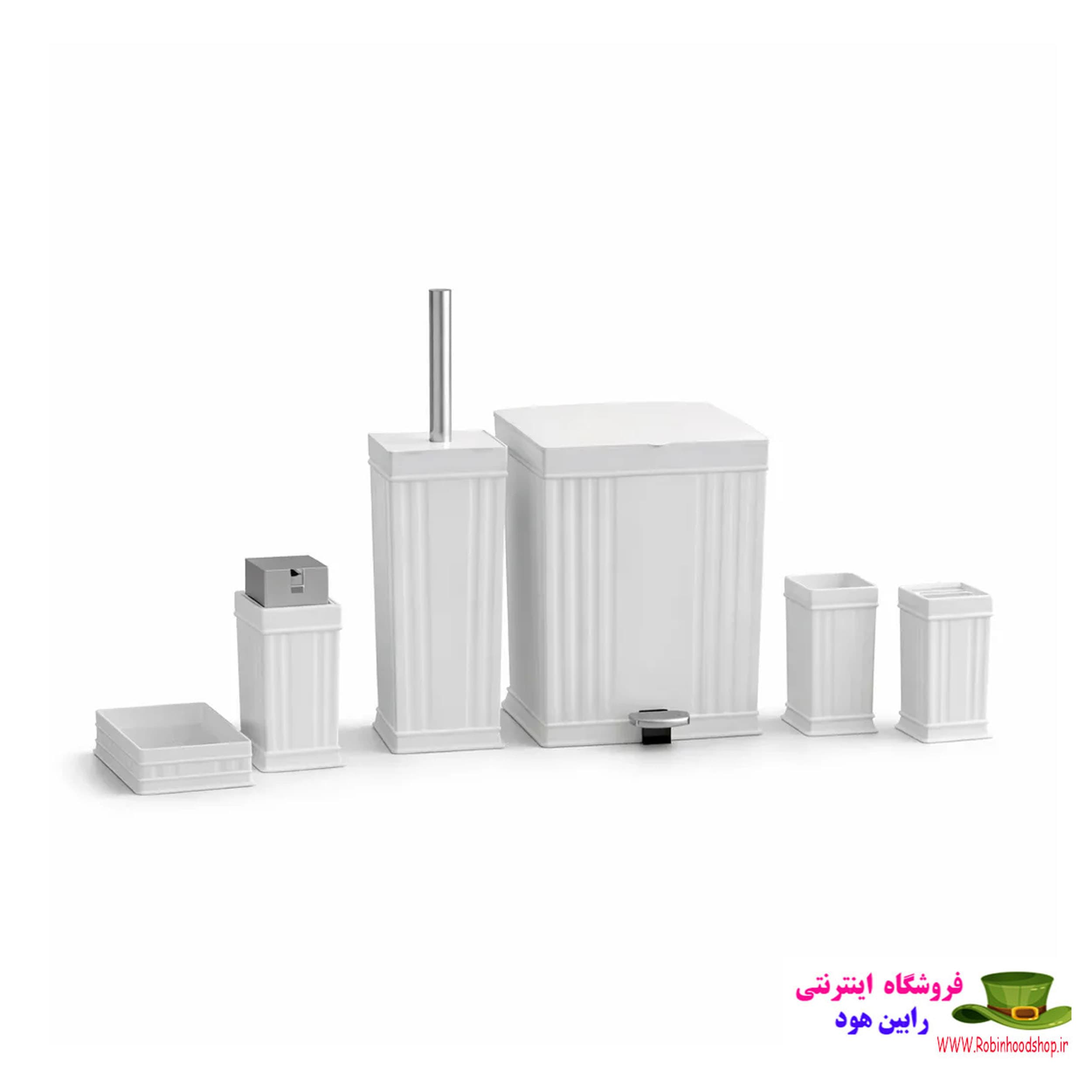ست سرویس بهداشتی مستطیل روما هوم کت