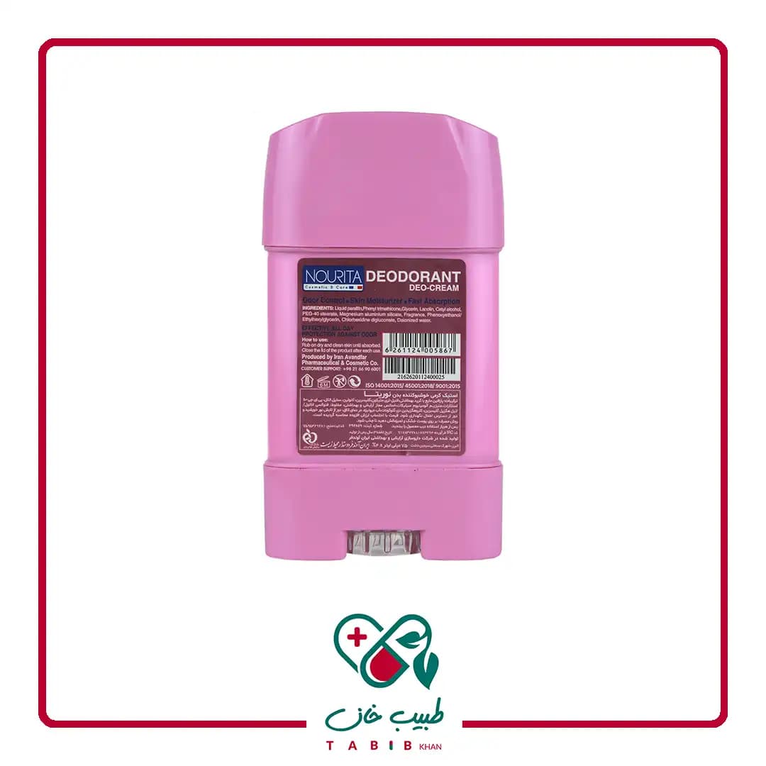 استیک کرمی خوشبو کننده بدن زنانه رزتا نوریتا 75 میلی لیتر/Rosetta Deodorant Deo Cream for Men Nourita 75 ML — تصویر ۲