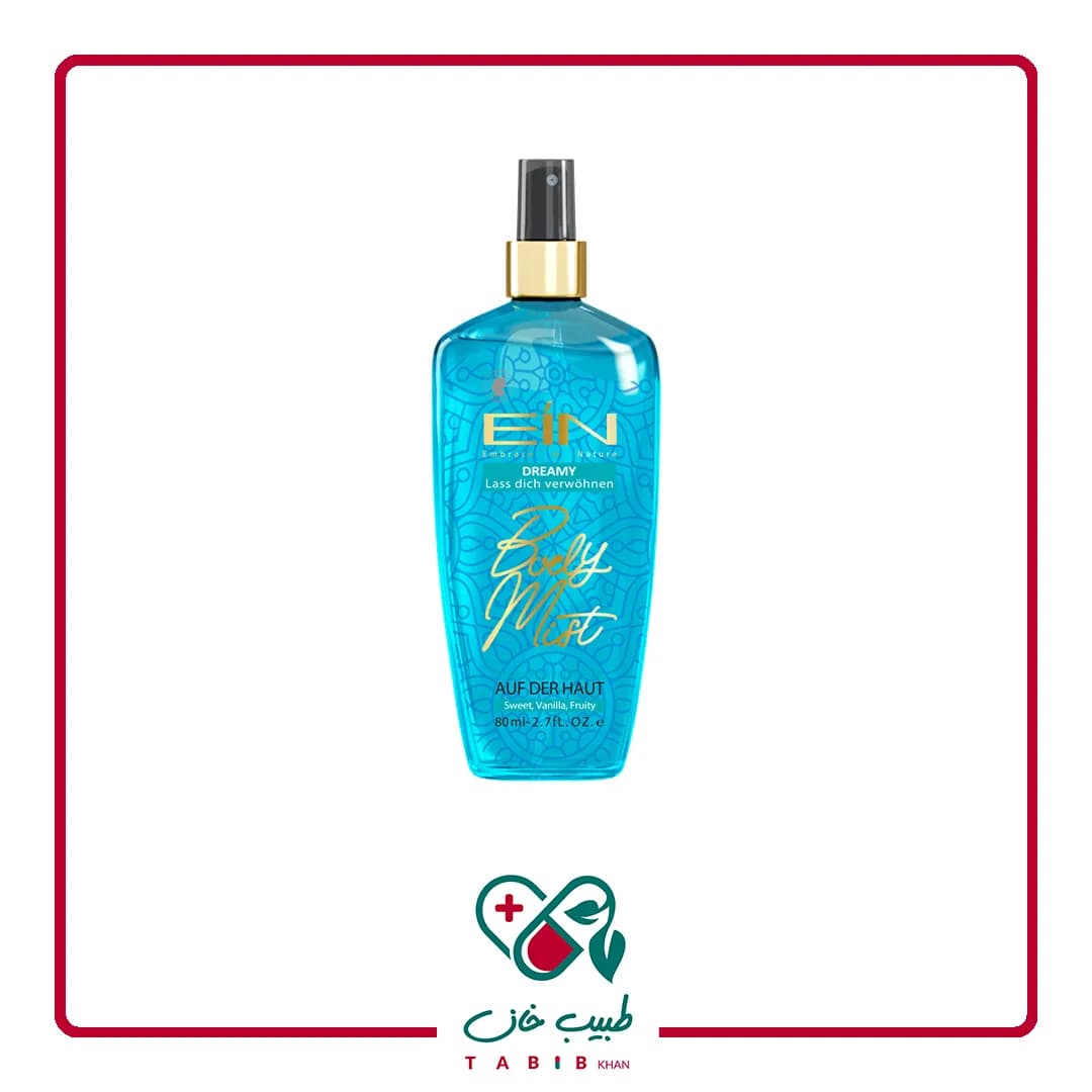 بادی اسپلش مردانه ای آی ان مدل دریمی حجم 80 میل/EIN Dreamy Body Splash FOR Men 80 ML
