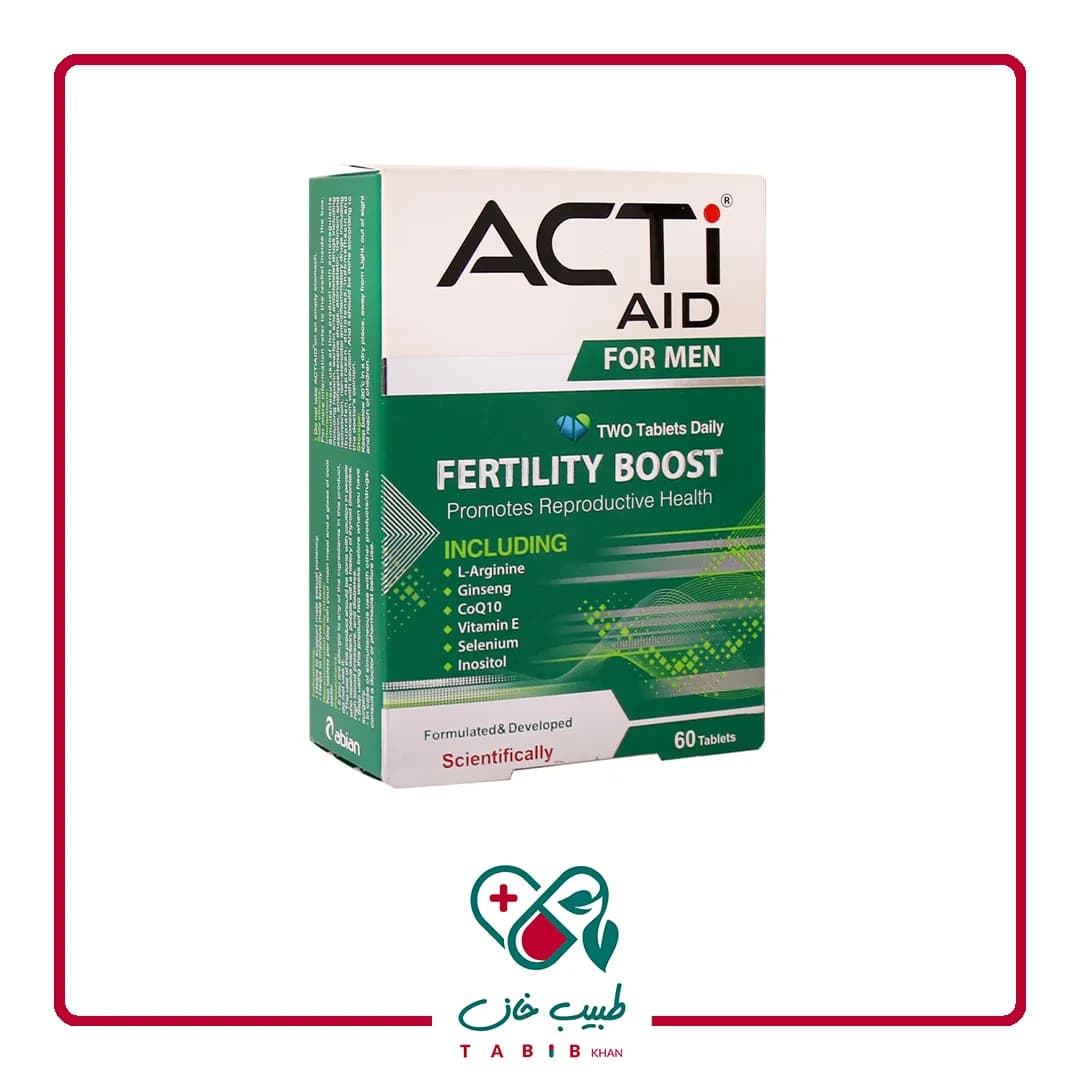 قرص اکتی اید ابیان دارو 60 عددی/Abian Darou Acti Aid 60 Tabs