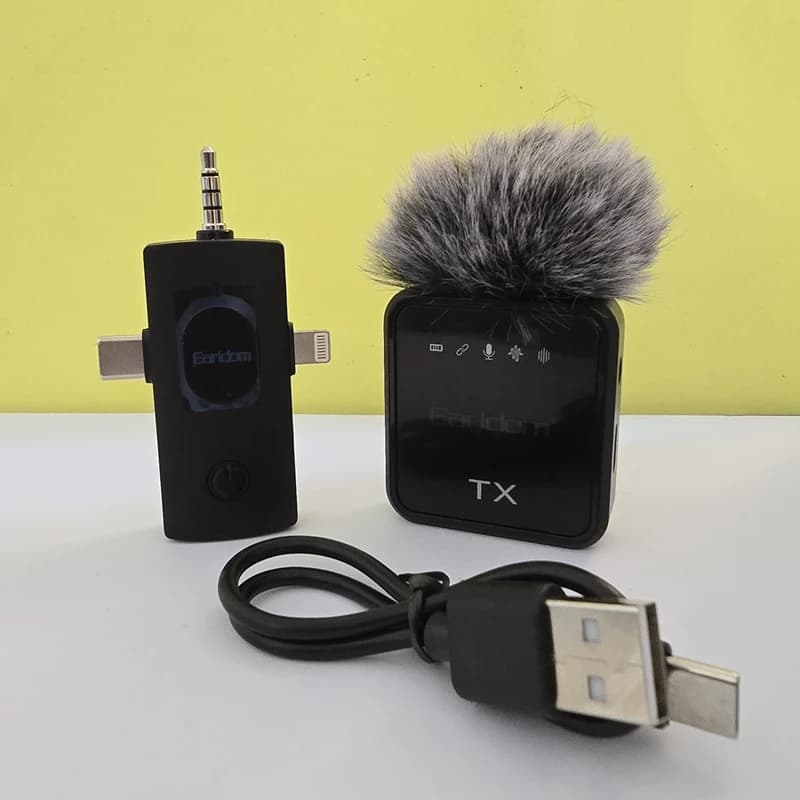 میکروفون یقه ای سه کاره ارلدام MC12 — تصویر ۲
