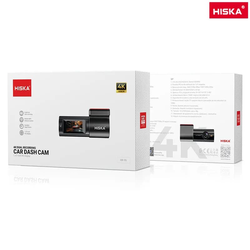 دوربین ثبت وقایع خودرو هیسکا Hiska HR-95 — تصویر ۶