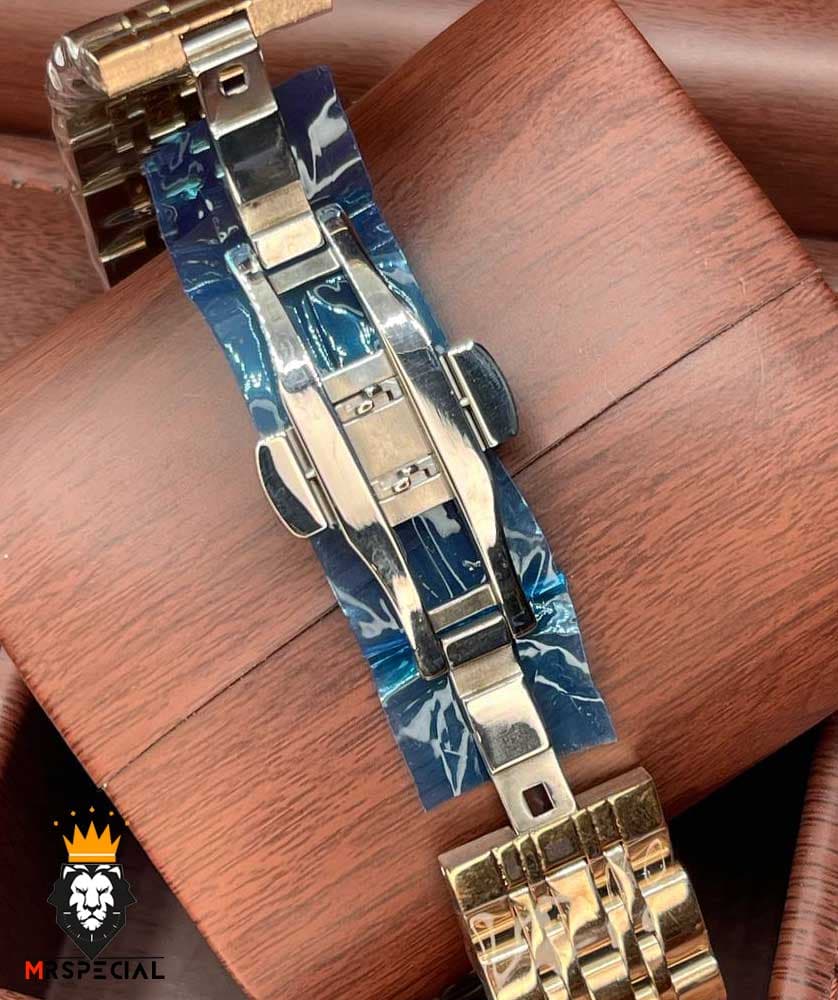 ساعت واشرون کنستانتین دراگون مردانه اتوماتیک رزگلد حکاکی Vacheron Constantin dragon 01616 — تصویر ۶