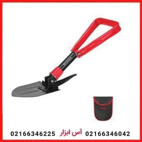 بیلچه چندکاره کمپینگ سایز 12.5*46 سانتی متری رونیکس مدل RH-9908